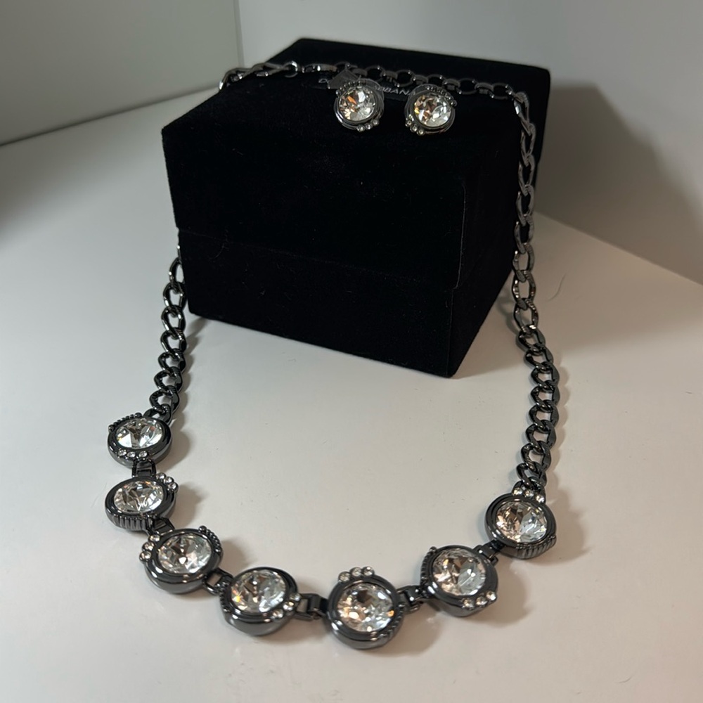 Silpada necklace and matching earrings